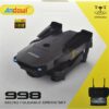 Drone με Κάμερα Micro Foldable Set 998 1080p και Χειριστήριο, Συμβατό με Smartphone Andowl