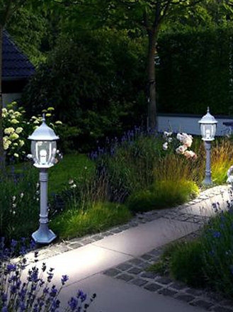 Φωτιστικό κήπου vintage σε στυλ shabby ES39-B