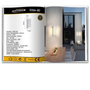 ES56.jpg ΑΠΛΙΚΕΣ ΤΟΙΧΟΥ/12W/3000Κ ES56