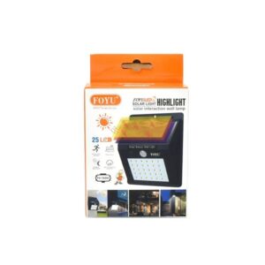 FO-TA003-43.jpg Ηλιακό Φωτιστικό με Αισθητήρα Κίνησης Επιτοίχιο IP65 FO-TA003