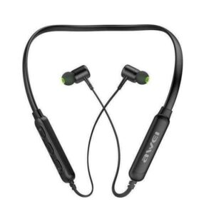 In-ear Bluetooth Handsfree Ακουστικά με Αντοχή στον Ιδρώτα Μαύρα Awei G10BL