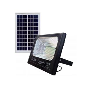 Ηλιακό Πάνελ με Προβολέα LED Αδιάβροχος 100W 6500K GD-8800L