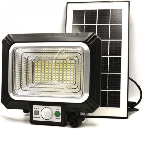 GD830.jpg Ηλιακός Προβολέας Στεγανός IP65 30W με Αισθητήρα Κίνησης και Τηλεχειριστήριο GD-830
