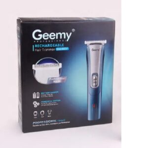 Gemei Επαναφορτιζόμενη Κουρευτική Μηχανή Μπλε GM-6637