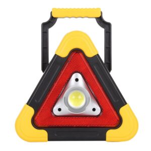 Τρίγωνο Ασφαλείας & Φακός LED με Ηλιακό Πάνελ Επαναφορτιζόμενο HB-6609