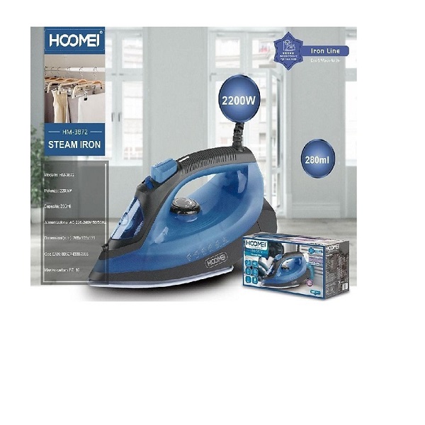 HM-3872 Σίδερο Ατμού 2200W με Συνεχόμενη Παροχή 20gr/min