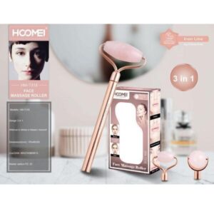 HM-7318.jpg Hoomei HM-7318 Μασάζ προσώπου 3 σε 1 Ροζ