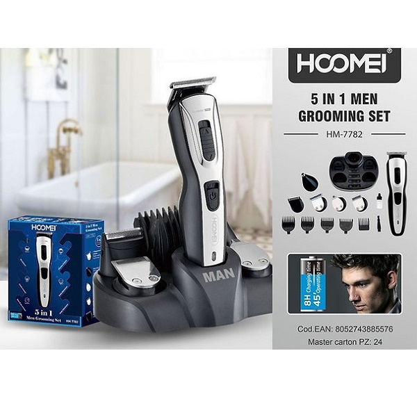 Kουρευτική μαλλιών 5 σε 1 Hoomei HM-7782