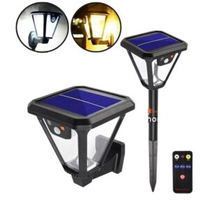 HSV83.jpg Ηλιακό Φωτιστικό Καρφωτό με Τηλεχειριστήριο HS-V83