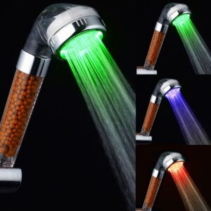 Τηλέφωνο Ντουζ Health Spa Φίλτρο με Φωτισμό LED με Φίλτρο