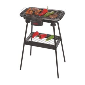 Hoomei Επιδαπέδια Ηλεκτρική Ψησταριά Σχάρας 2000W με Ρυθμιζόμενο Θερμοστάστη HM-5968