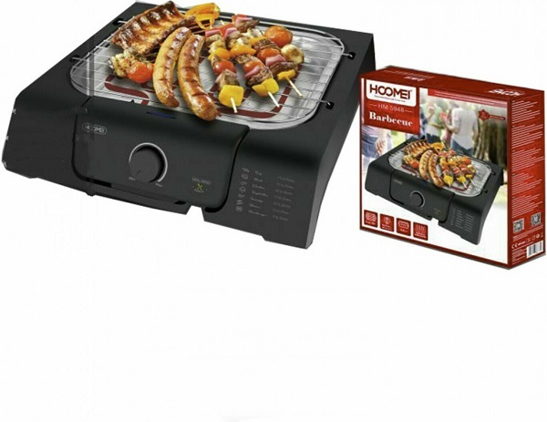 Ηλεκτρική Ψησταριά Σχάρας 2000W Επιτραπέζια Hoomei