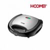 Τοστιέρα για 2 Τοστ 750W Μαύρη Hoomei HM-5820