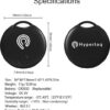 Hyperloq Classic Apple Find My Bluetooth Tracker Μαύρο