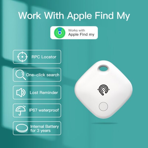 Hyperloq NeoSplash Apple Find My Bluetooth Tracker Λευκό