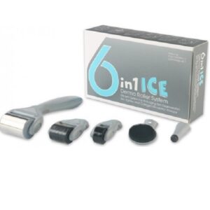 Roller Σετ ICE Derma με βελόνες τιτανίου 6 σε 1