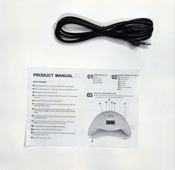 Φουρνάκι Νυχιών Sun Nail Lamp UV/LED 48W