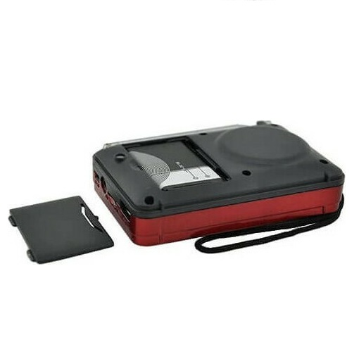 Joc H011UR Ραδιοφωνάκι Επαναφορτιζόμενο με USB Κόκκινο