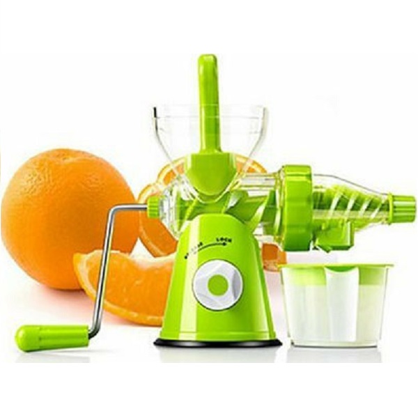 Juice Wizard Στίφτης Ροδιού με Δοχείο από Πλαστικό σε Πράσινο Χρώμα 98476