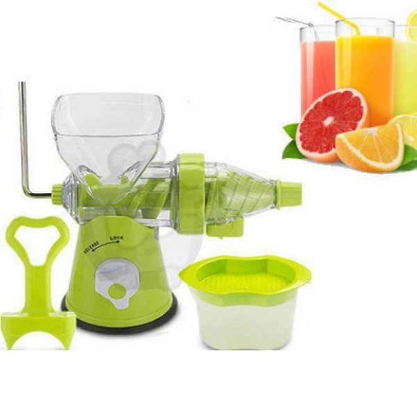 Juice Wizard Στίφτης Ροδιού με Δοχείο από Πλαστικό σε Πράσινο Χρώμα 98476