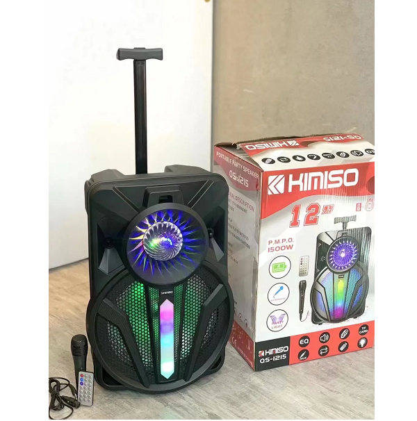 KIMISO QS-1215 Ηχείο Καραόκε με Μικρόφωνο