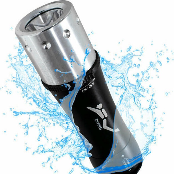 ΑΔΙΑΒΡΟΧΟΣ ΦΟΡΗΤΟΣ ΕΠΑΝΑΦΟΡΤΙΖΟΜΕΝΟΣ ΦΑΚΟΣ LED CREE 180 LUMENS