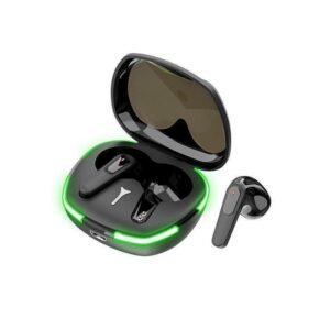 KLGO HK-80BL Earbud Bluetooth Handsfree Ακουστικά με Αντοχή στον Ιδρώτα και Θήκη Φόρτισης Μαύρα