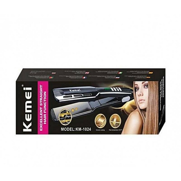 Πρέσα Μαλλιών με Κεραμικές Πλάκες Kemei KM-1024