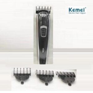 Kemei Επαναφορτιζόμενη Κουρευτική Μηχανή Μαύρη KM-1420