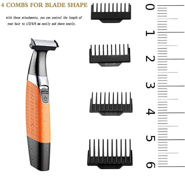Kemei Facial Trimmer  Ξυριστική Μηχανή Προσώπου  Σώματος Επαναφορτιζόμενη KM-1910