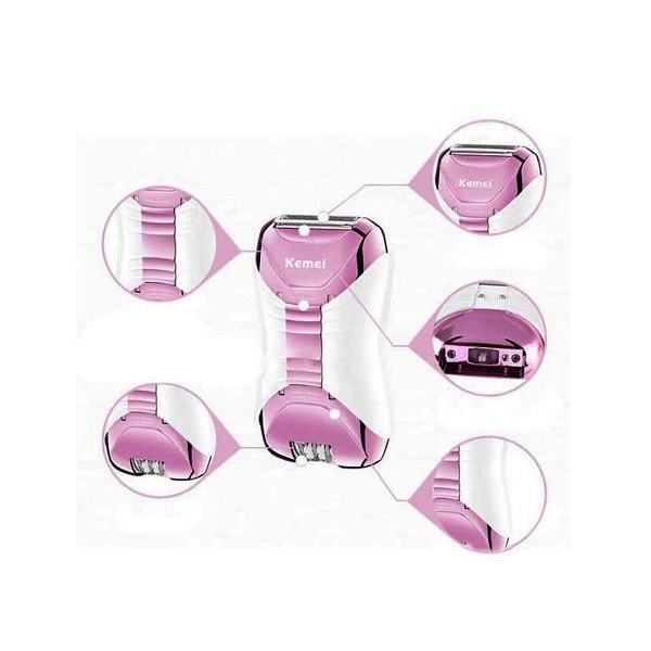 KM-372-1.jpg Σετ Αποτρίχωσης Epilator για Σώμα Kemei KM-372