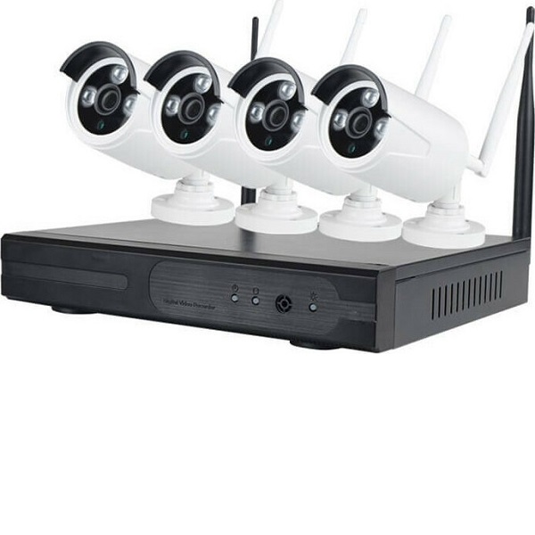 Ολοκληρωμένο Σύστημα CCTV Wi-Fi με 4 Κάμερες HD NVR 720