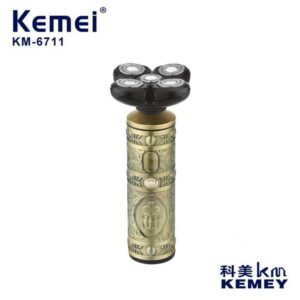 Kemei-Dry-Wet-Beard-Bald-Head-KM-6711-Ξυριστική-Μηχανή-Προσώπου-Επαναφορτιζόμενη-1.jpg Ξυριστική Μηχανή Προσώπου Επαναφορτιζόμενη Kemei Dry Wet Beard Bald Head KM-6711