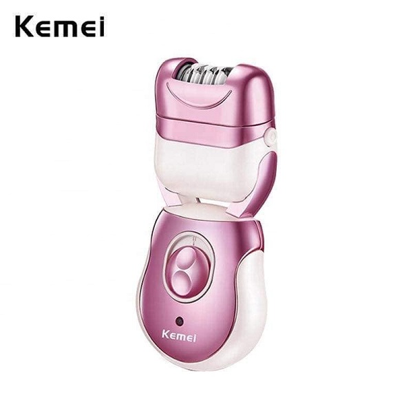 Kemei Σετ Αποτρίχωσης Epilator για Πρόσωπο, Σώμα & Μπικίνι KM-376