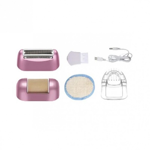 Kemei Σετ Αποτρίχωσης Epilator για Πρόσωπο, Σώμα & Μπικίνι KM-376