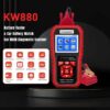 Konnwei KW880 Ψηφιακό Battery Tester με Κροκοδειλάκια