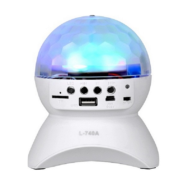L740-1.jpg Ηχείο Bluetooth Μπάλα DISCO Με Χρωματιστό LED L-740