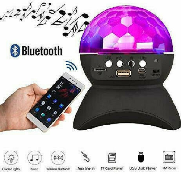 L740-2.jpg Ηχείο Bluetooth Μπάλα DISCO Με Χρωματιστό LED L-740