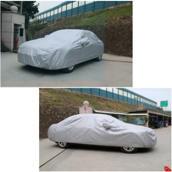 LA-1891-a.jpg Carsun LA-1891 Κουκούλα Αυτοκινήτου με Τσάντα Μεταφοράς 430x160x120cm Αδιάβροχη Medium που Στερεώνεται με Λάστιχο