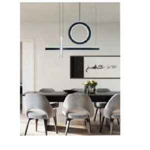 Φωτιστικό οροφής LED 80W 6400Lm Μαύρο Universo LP-23NF