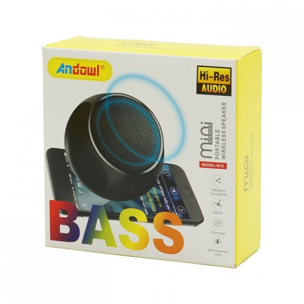 Φορητό mini Ηχείο Bluetooth Andowl M10 Μαύρο