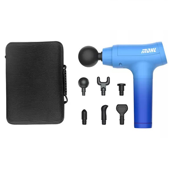 MDHL Πιστόλι Μασάζ για τα Πόδια, το Σώμα & τα Χέρια με Δόνηση Μπλε 7012-DSJ