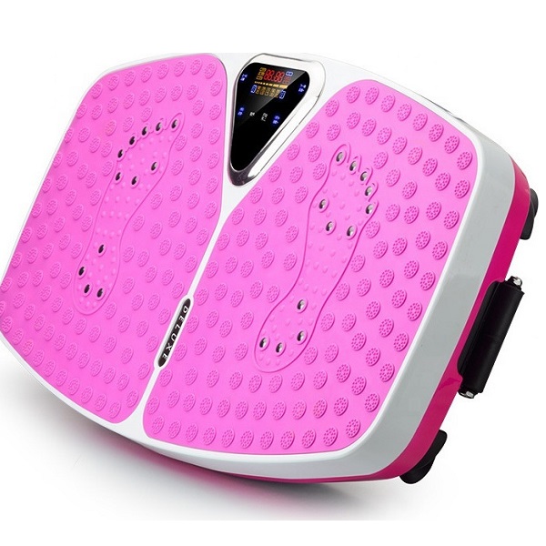 MDHL Πλατφόρμα Δόνησης Παθητικής Γυμναστικής για Όλο το Σώμα Ροζ-Μωβ-Χρυσό 96700