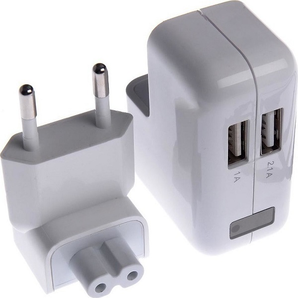 Διπλός Φορτιστής Πρίζας Καταγραφικό με Κάμερα 1080p & Μικρόφωνο