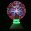 Magic Plasma Light Ball Διακοσμητικό Φωτιστικό Plasma Ball LED 25cm σε Μαύρο Χρώμα