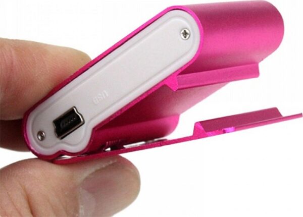 Mini MP3 Player USB Metal Clip (32GB) με Οθόνη LCD