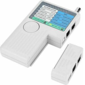 Network tester συσκευή ελέγχου δικτυακών καλωδίων RJ45, RJ11, RJ12 Andowl Q-314