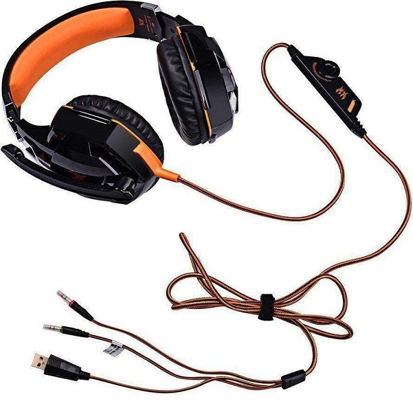 Over Ear Gaming Headset με σύνδεση 3.5mm / USB Kotion Each G2000