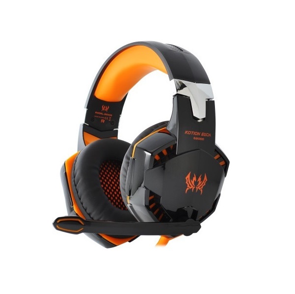 Over Ear Gaming Headset με σύνδεση 3.5mm / USB Kotion Each G2000