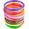 PLA Νήματα για 3D Pen 1,75mm 5m - Ανταλλακτικά Τρισδιάστατης Εκτύπωσης Χρωματιστά 10τμχ